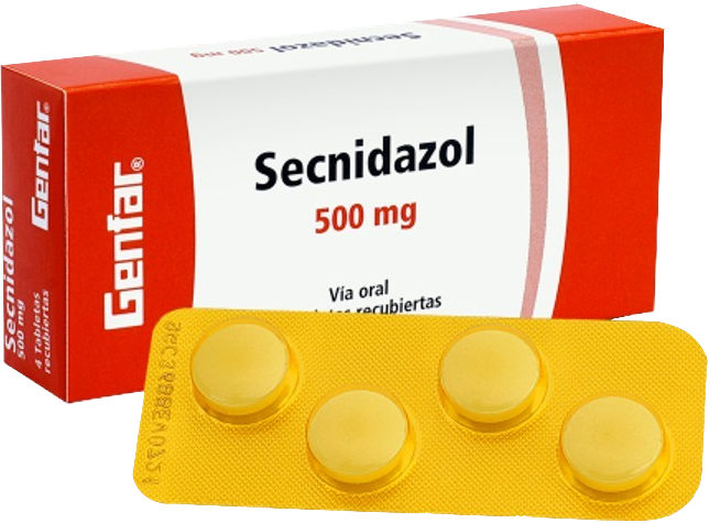 Secnidazol 500 mg - Genfar - tabletas