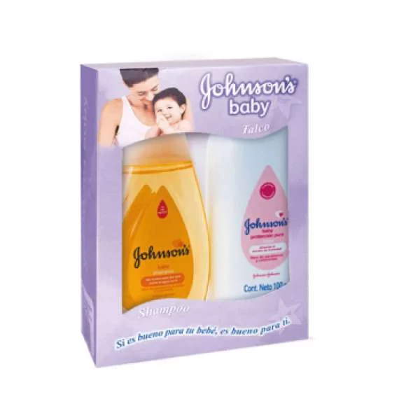 JOHNSON'S BABY Pack Shampoo +Talco X 100ml