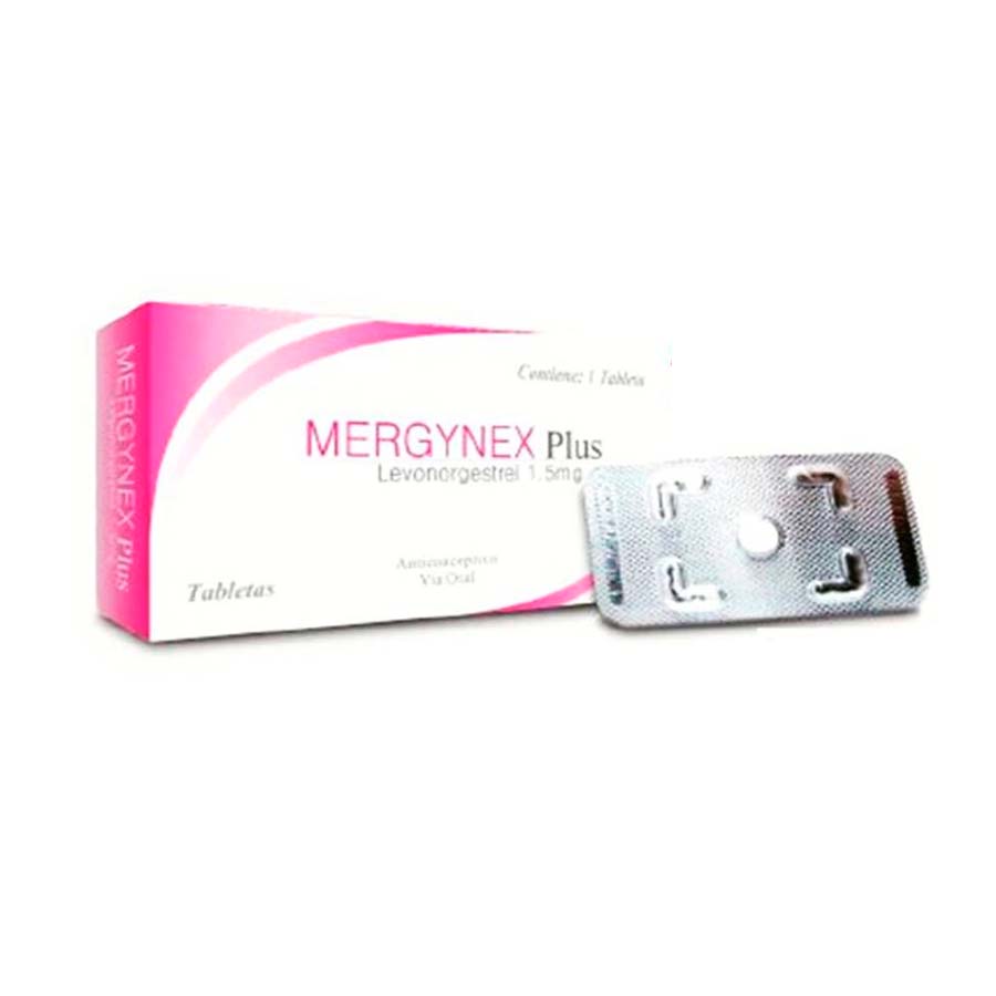 MERGYNEX PLUS 1.5 mg Caja Envase Blíster Tableta TABLETA