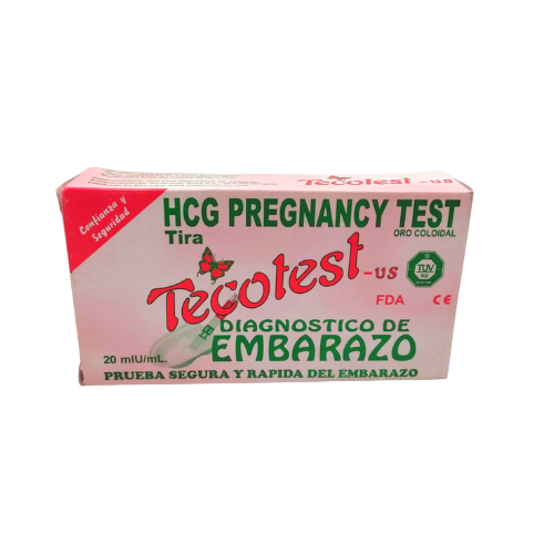 Test de Embarazo en tira TECOTEST-US