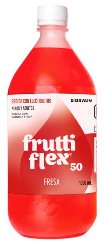 FRUTTIFLEX 50 Solución Oral Sabor Fresa 1000ml