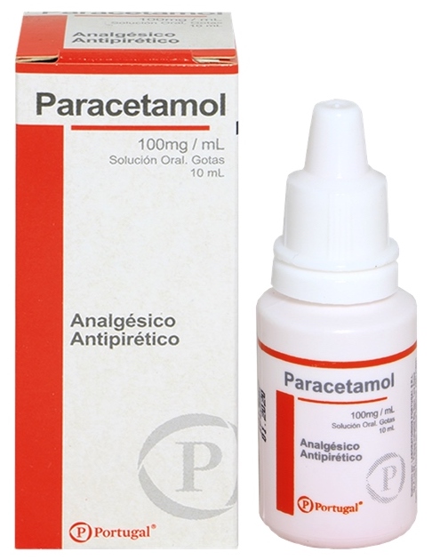 PARACETAMOL 100 mg/mL - Gotas 10mL