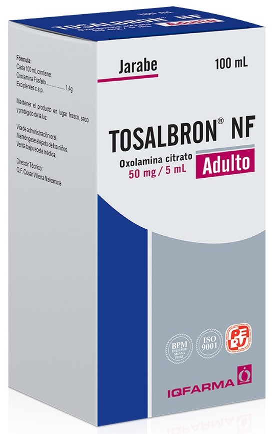 TOSALBRON ® ADULTO NF 50mg/5mL